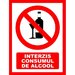 Placuta interzis consumul de alcool